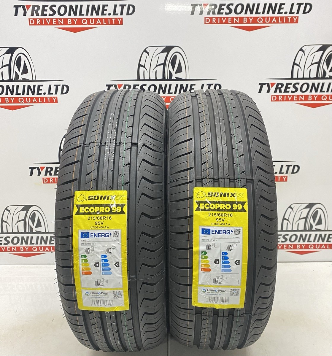 2 X 215 60 16 SONIX 95V 215/60R16 BRAND NEW M+S CHEAP HIGH QUALITY