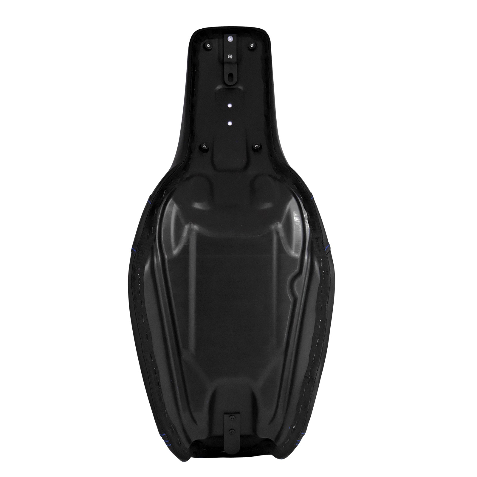 Blue Stitching Driver Passenger Seat Fits For Harley Dyna Wide Super Glide 06-17