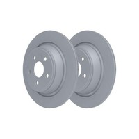 2X Bremsscheibe Ate 24.0111-0187.1 Passend FüR Ford