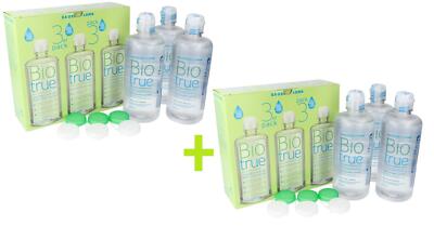 2x Bausch und Lomb - Biotrue All-in-One Kontaktlinsenflüssigkeit weich 3x 300 ml