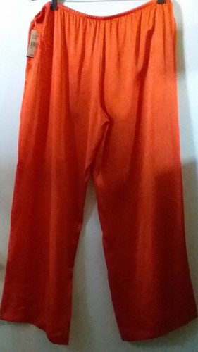JOSIE NATORI PAJAMA LOUNGEWEAR ORANGE SIZE LARGE NWT - Picture 7 of 8