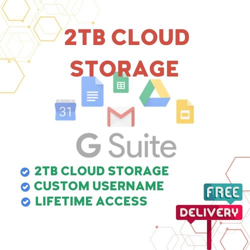 ☁️2TB Cloud Storage - Custom ☁️ Free Shipping