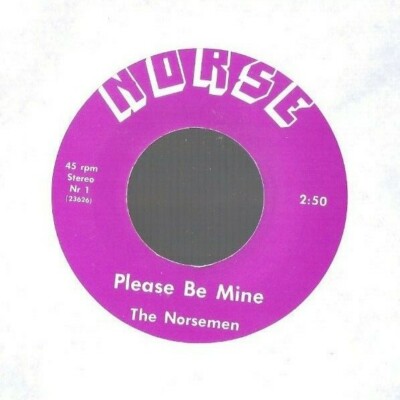 THE NORSEMEN Please Be Mine / It's a Sin to Lie 45 RECORD PRIVATE MN COUNTRY 
