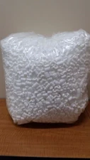 Packing Peanuts Loose Fill 60 Gallons = 8 cubic Ft - White