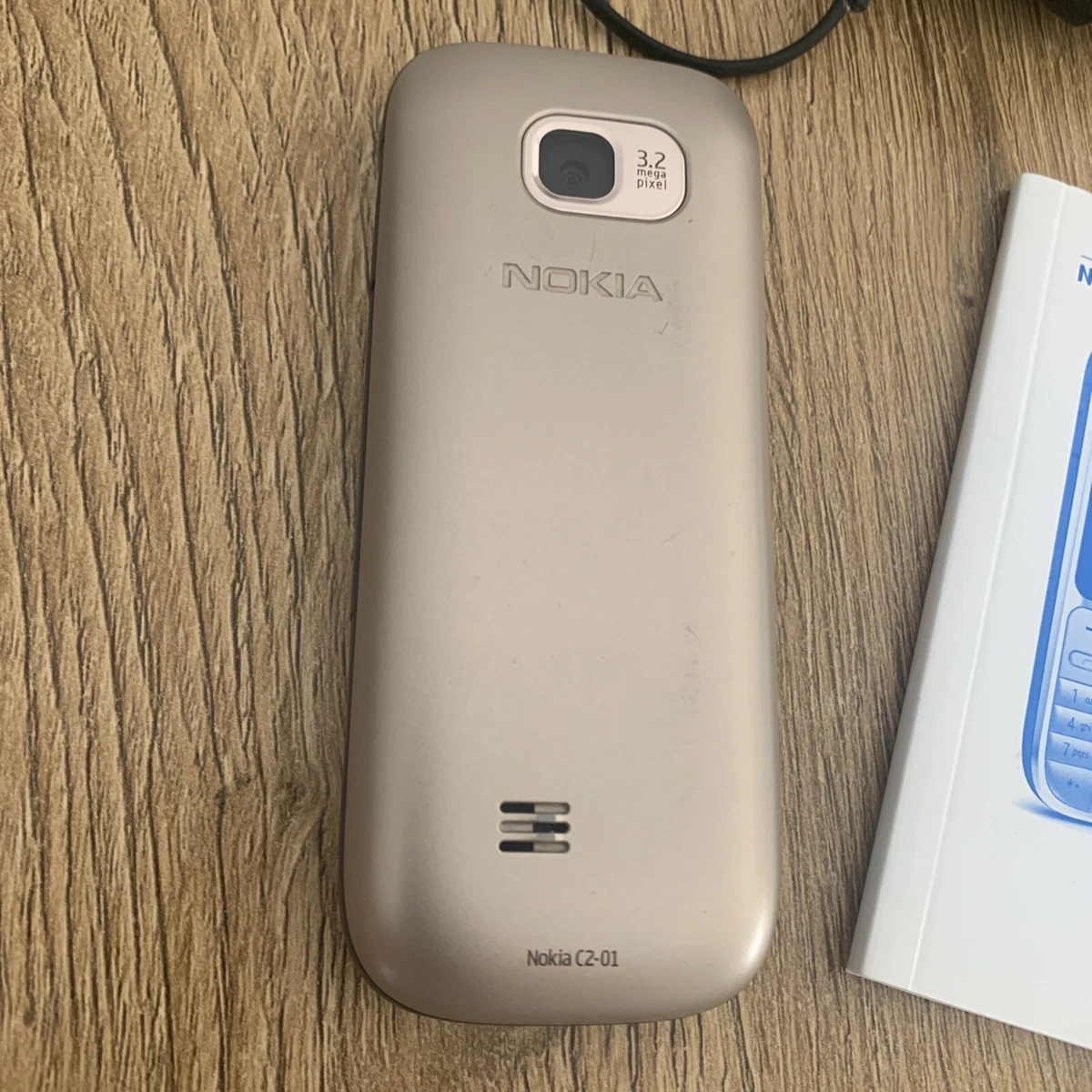 Nokia  C2-01 -W Silver wie NEU!