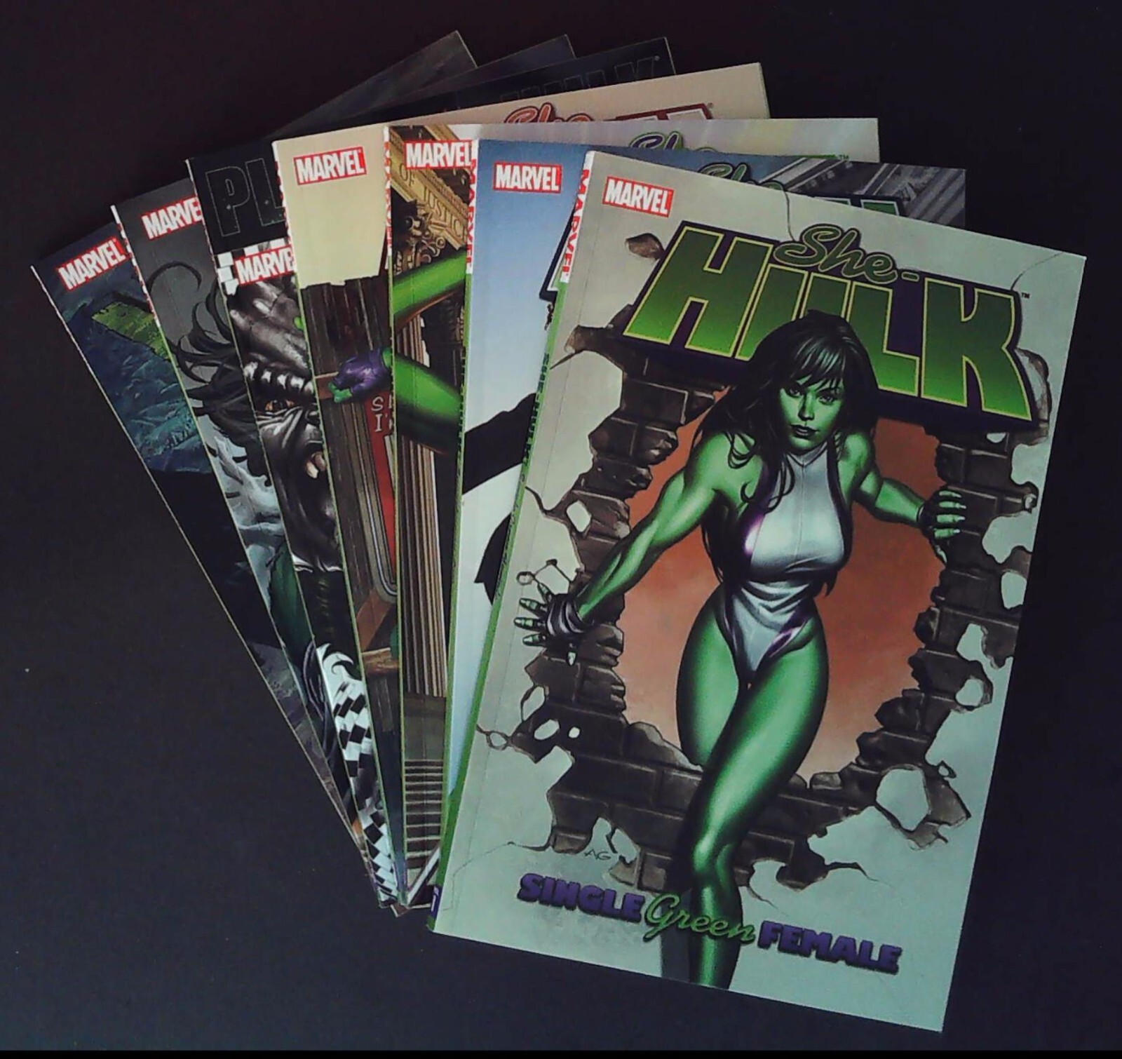 SHE-HULK Volume 1-7 COMPLETE SET (2007 Run) Graphic Novels