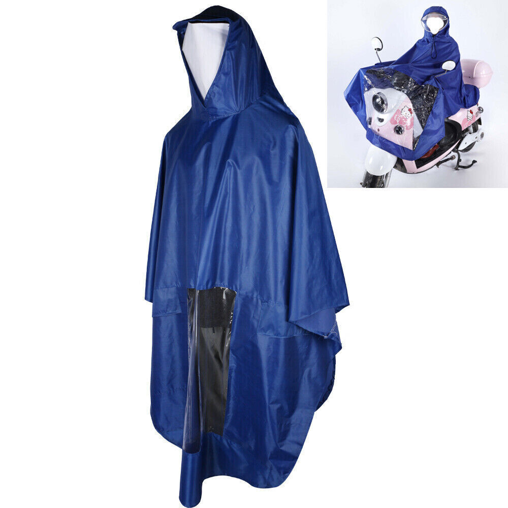 Hooded Coat Poncho Rain Cover for Mobility Scooter Water Proof