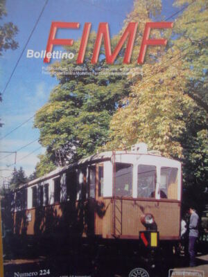 FIMF Zugblatt Nr.224 Bau Elektrolok FS E 636 [TR.33]