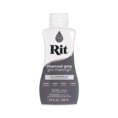 Craft County RIT DYE Liquid All-Purpose - Color, Marble, Tie-Dye Fabrics 8 Oz