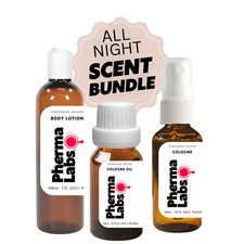 PhermaLabs ALL NIGHT Pheromone Cologne Essentials Bundle for Him [Attract Women]