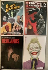 Issue #1 Comic Bundle - 4 Hot Issues - Joker, Batman, Redlands & Black Hammer