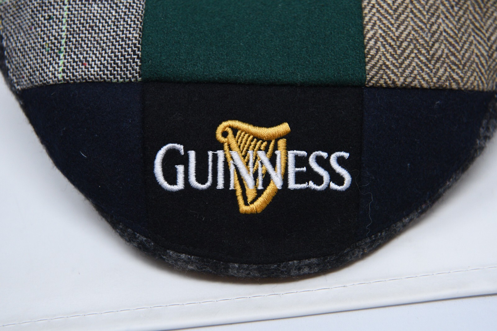 Guiness Beer Traditional Patchwork Flat Cap Golf … - image 2