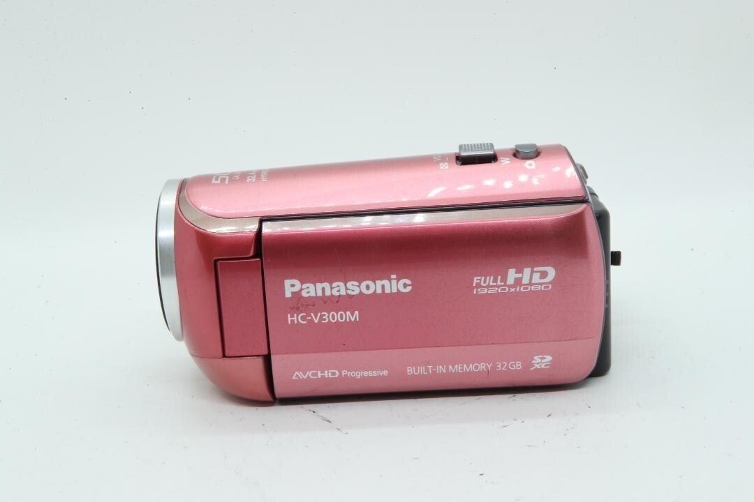 PanasonicHC-V300Mピンク Panasonic HC-V300M Camcorder 32GB coral pink Good | eBay