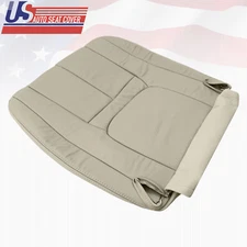 1999-2000 Cadillac Escalade PASSENGER Bottom Leather Seat cover Shale Tan Perf.
