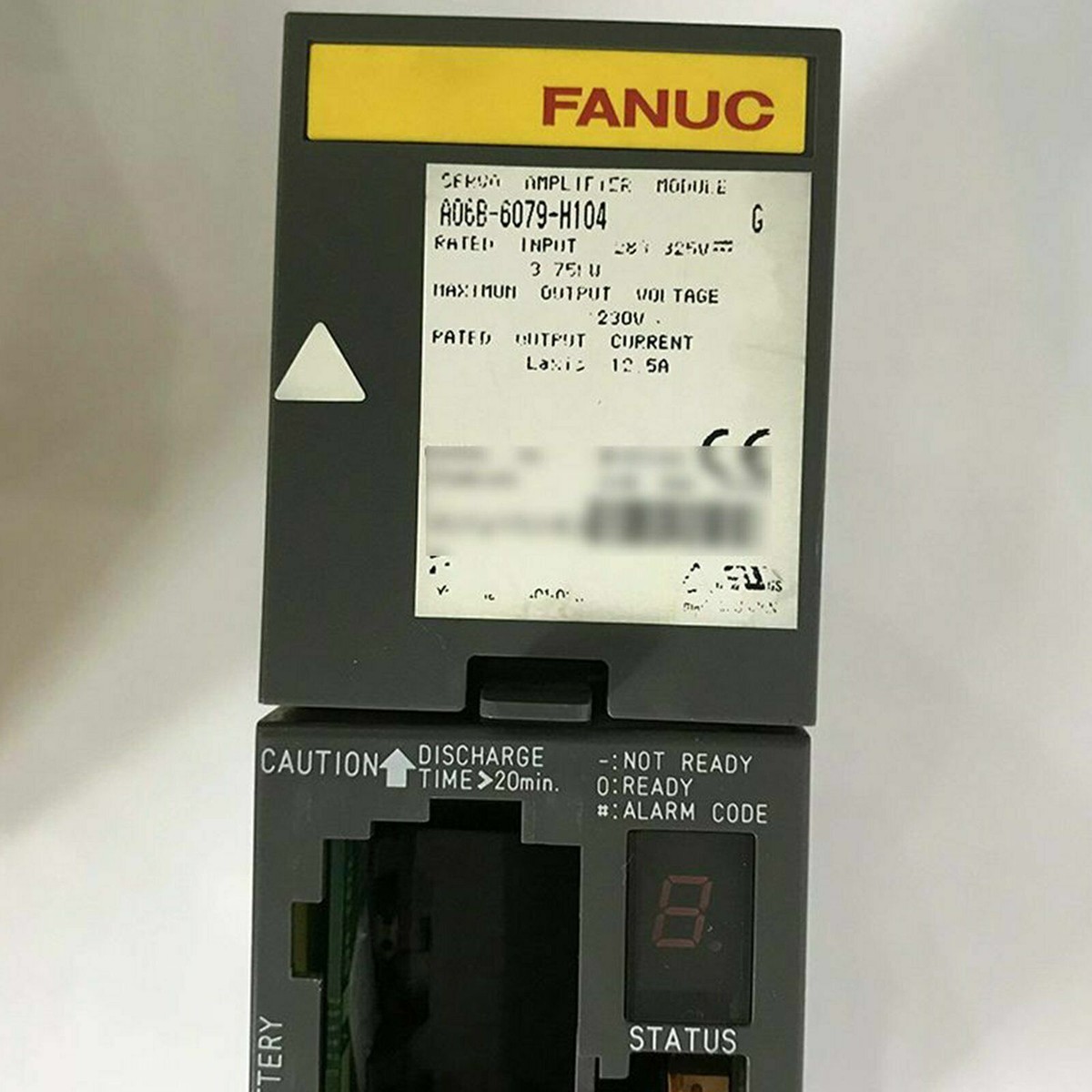 中古 FANUC Servo Amplifier A06B-6079-H104 A06B-6079-H105 Servo Amplifier Module Alpha SVM 1-80 - Cnc