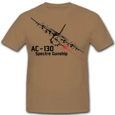 AC 130 Spectre Gunship Aircraft ISAF U.S Air Force - T Shirt #6677