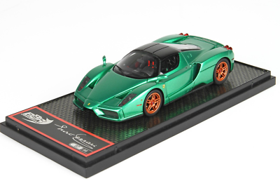 Modèle Réduit 1:43 Ferrari Enzo Emerald Green - Bbr BBRC205MG - Neuf Et Intact