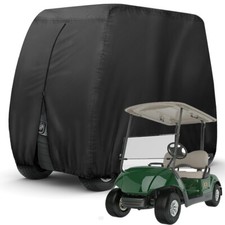 2 Passenger Golf Cart Cover Zipper Waterproof For Club Car EZGO TXT Yamaha G29