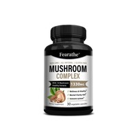 Pilz-Komplex-ErgäNzung - 10 Pilze LöWenmäHne, Reishi, Shiitake-Kapseln