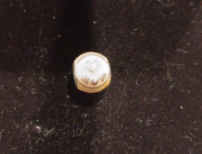 NWT PANDORA LOVE MOM CHARM ENAMEL 797057ENMX BOX tag RETIRED