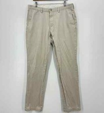 Polo Ralph Lauren Chino Pants Men's Size 36 Beige Classic Fit Solid 100 Cotton