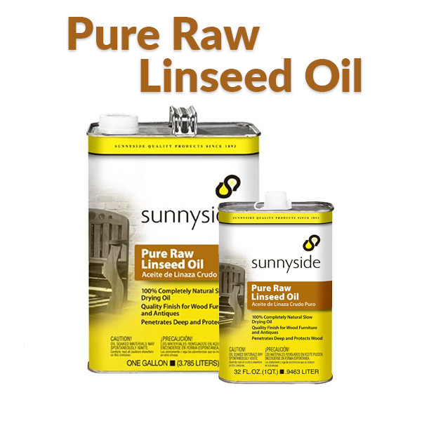 Linseed Oil Wood Finishing Pure Raw Wood Protectant & Sealing