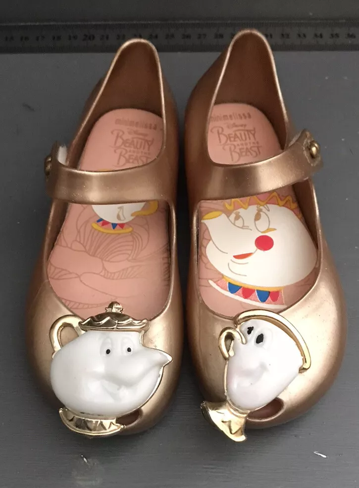 Mini Melissa Disney Beauty The Beast Chip Mrs. Potts Bronze