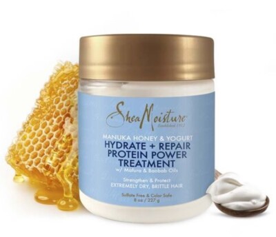 Shea Moisture Manuka Honig & Joghurt Hydrate + Reparatur Protein Power Kur 227ml