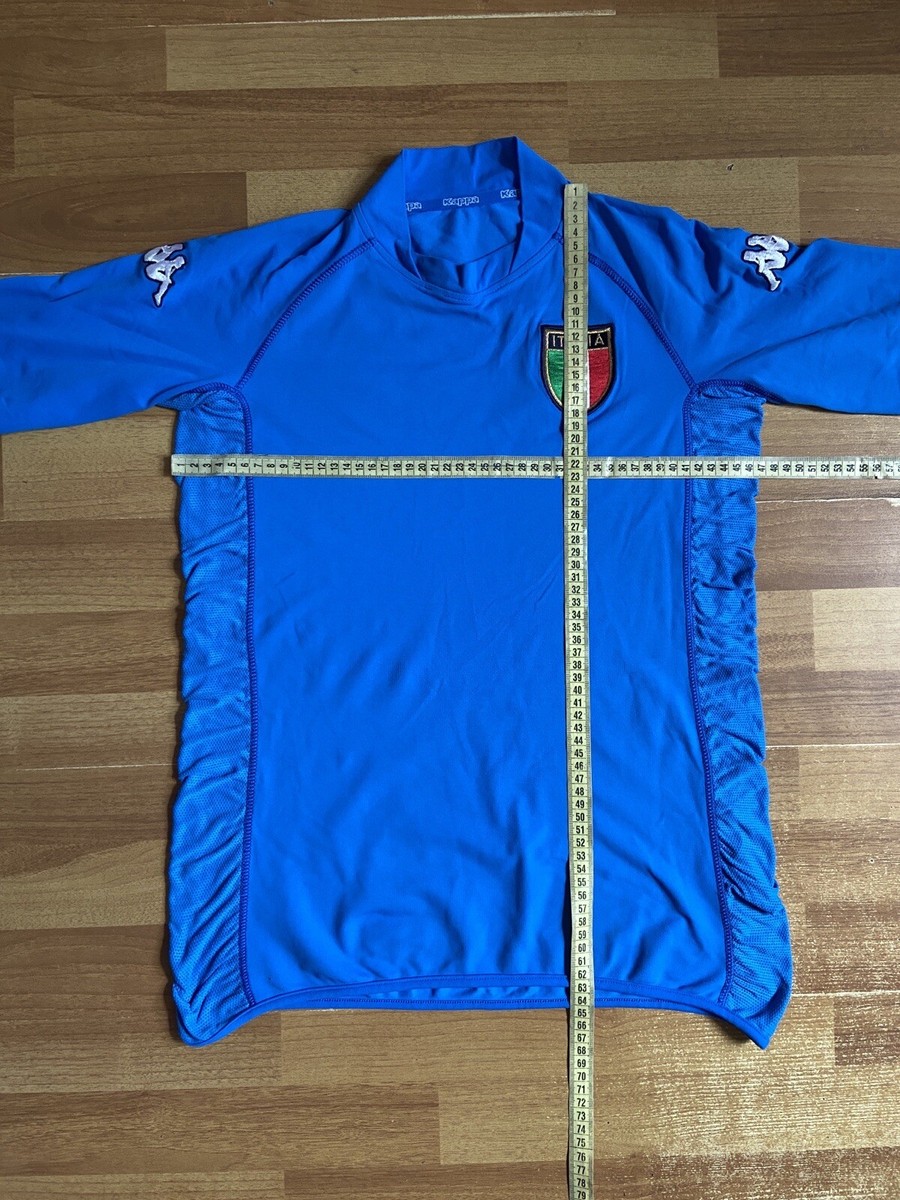 Maillot Italie 2002-2003 Domicile Kappa - Taille S Homme - Occasion En Bon état