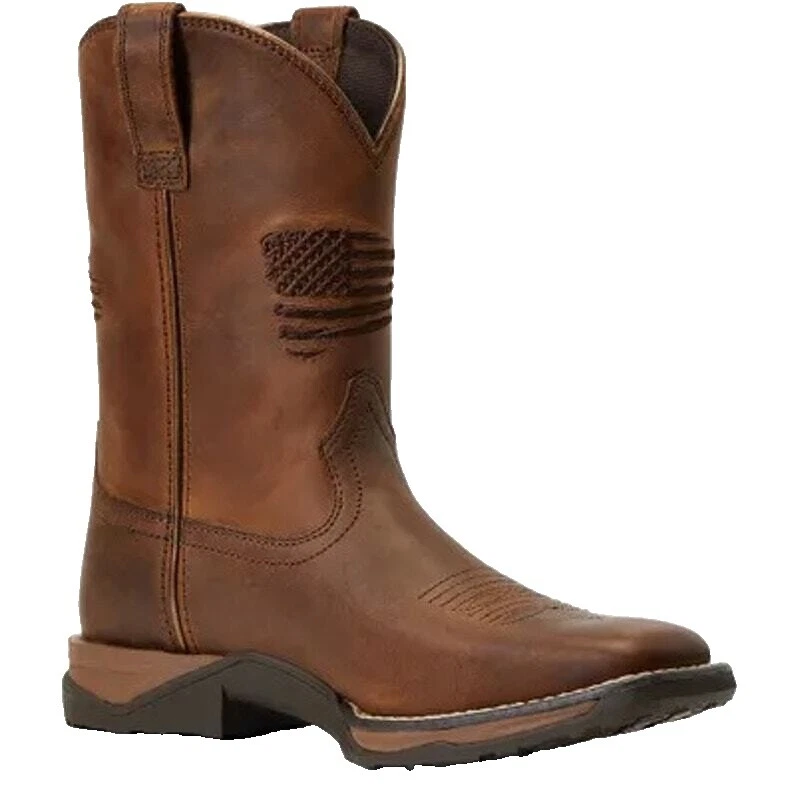 Ariat Parte superior de cuero Marrón Zapatos unisex para niños
