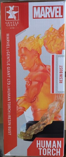 Marvel Comics Human Torch 1/6 Scale Limited Edition Bust - Picture 4 of 7