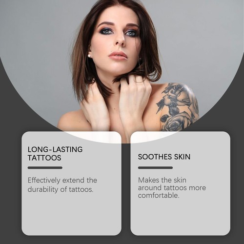 1-3X Gel Crema Numibante Tatuajes 20 Gramos-Hasta 6 Horas Fuerza Extra para Tatuajes - Imagen 9 de 16