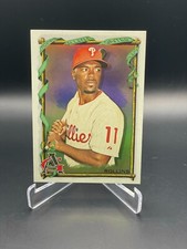 2023 Topps Allen Ginter Silver Portrait Hot Box #134 Jimmy Rollins Philadelphia