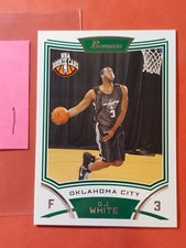 2008-09 Bowman #135 D.J. White, Rookie, cd1