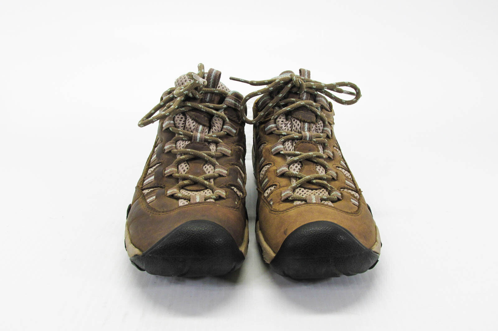 Scarpe da donna Keen Alamosa basse taglia 9 marroni scarpe da trekking trail sneakers usate vq