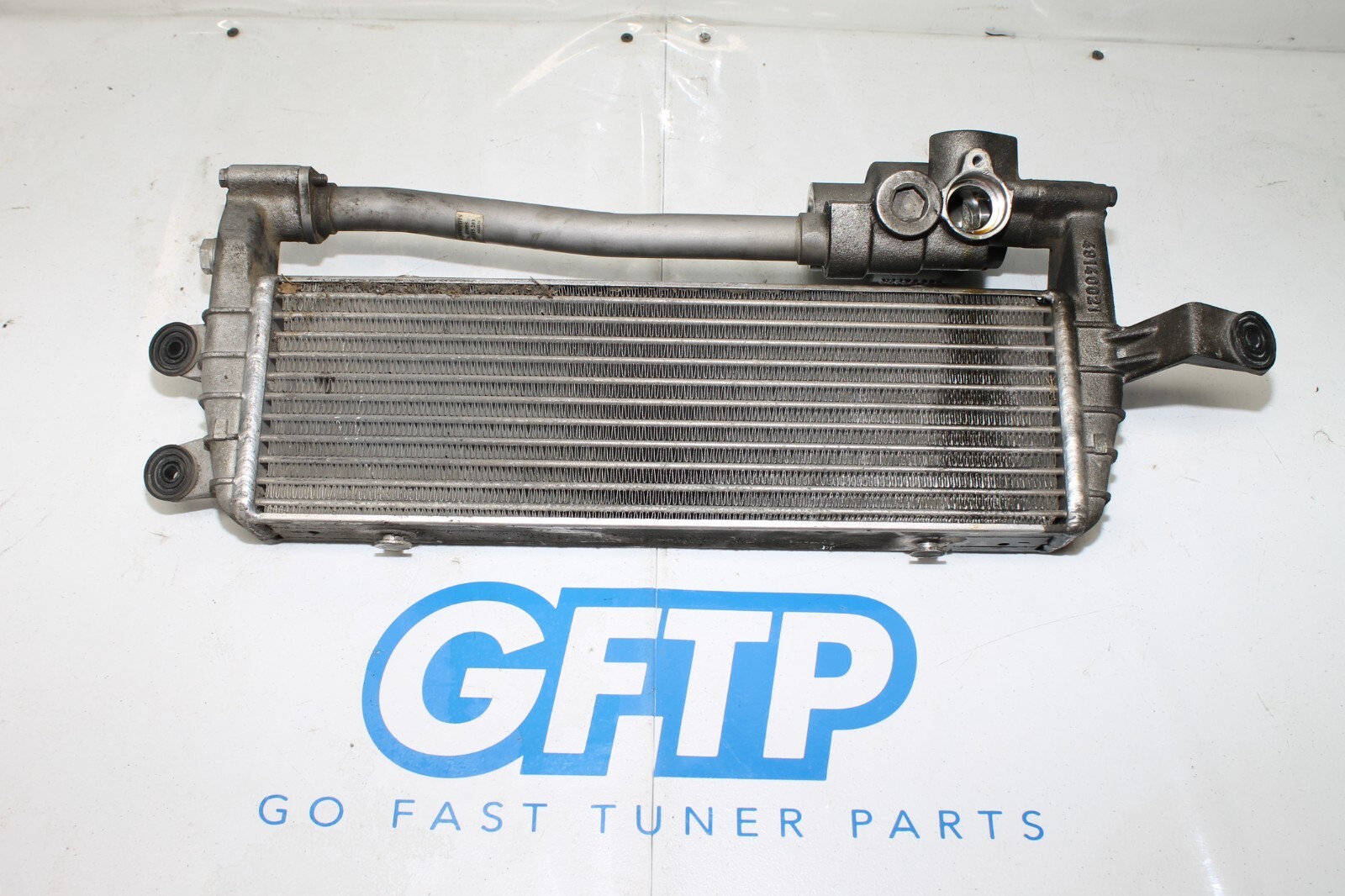 15-20 LAMBORGHINI HURACAN ENGINE MOTOR OIL COOLER ASSEMBLY LH DRIVER 420115201
