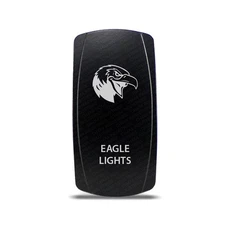 CH4x4 Rocker Switch Eagle Lights Symbol 2 - Blue  LED