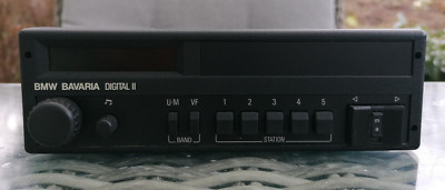 Blaupunkt BMW Bavaria Digital II Oldtimer Autoradio von 1979 für E21, E30, E12