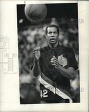 1980 Press Photo Portland Trailblazers basketball player Kermit Washington