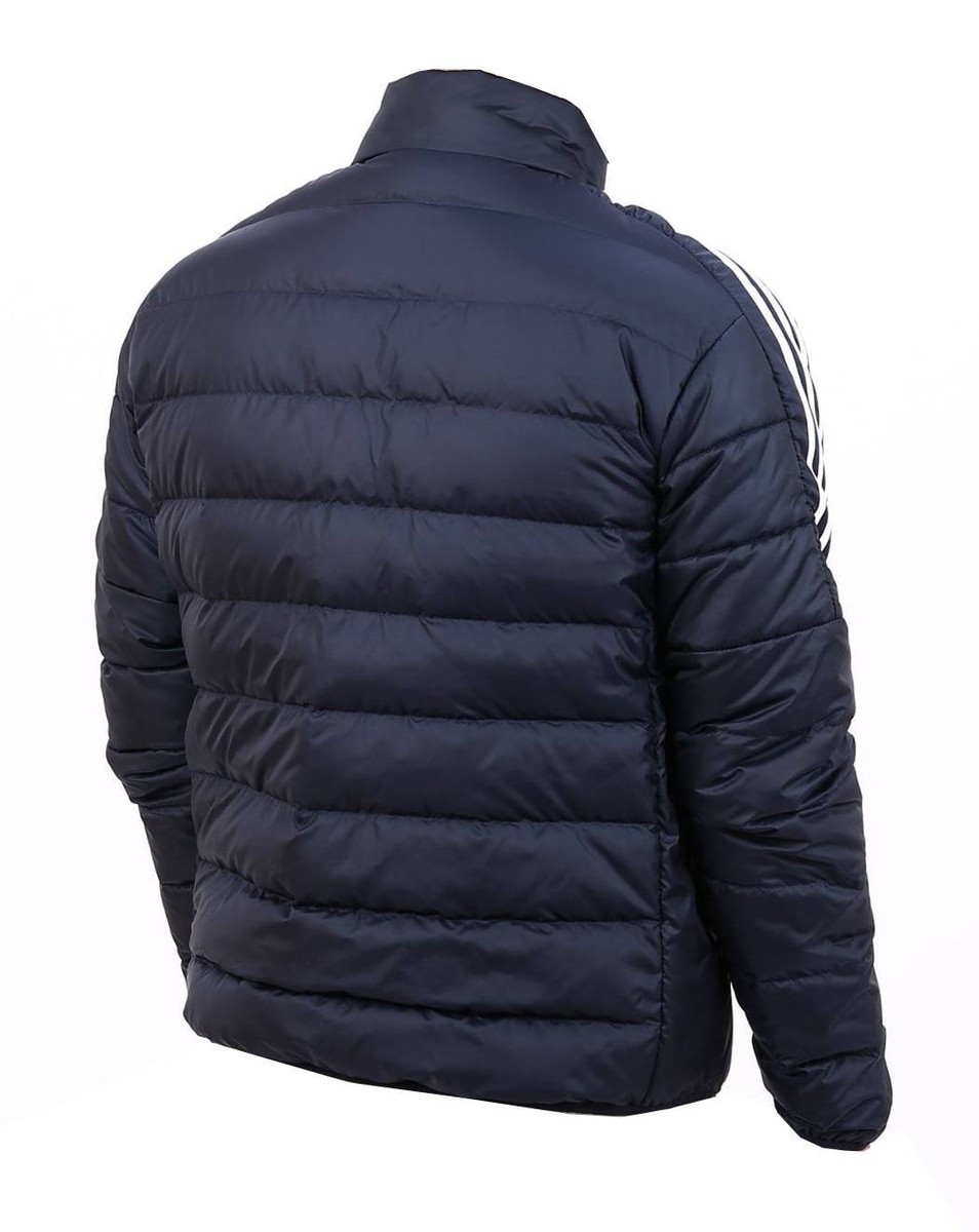 adidas Down Dark Blue Jacket Essential Classic Performance Logo