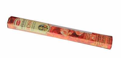 HEM 20 Räucherstäbchen [ PRECIOUS ROSE ]  handgerollte Räucherstäbchen aus Indie