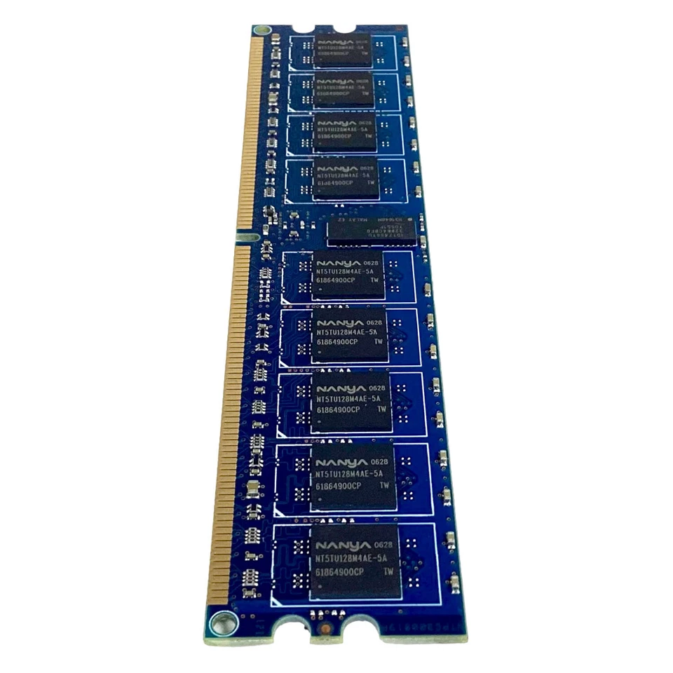 Lote x 4 Nanya 1GB 400Mhz PC2-3200R DDR2 ECC Servidor Memoria RAM NT1GT72U4PA0BV-5A Foto 3 de 4