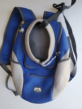 AG Pet Carrier Blue Gray Frontpack or Backpack for Small Cats/Dogs