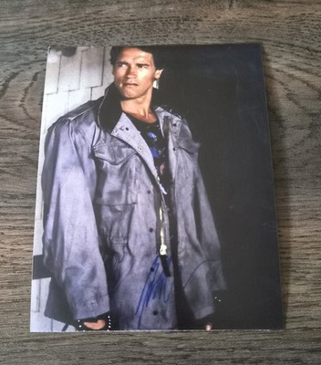 ARNOLD SCHWARZENEGGER, TERMINATOR, PREDATOR, TOLLES FAN AUTOGRAMM/FOTO, *TOP*