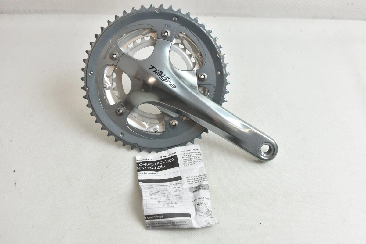 Jual Crank Shimano Tiagra FC 4700 Double 50 - 34T 170mm | Shopee Indonesia - View #2