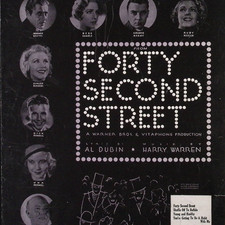Shuffle Off to Buffalo 1932 Sheet Music Forty Second Street Warner Brothers