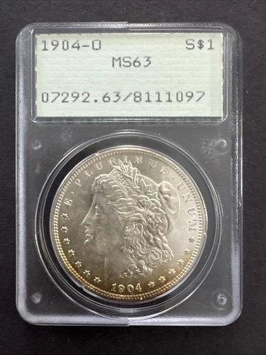 1904-O Morgan Silver Dollar PCGS MS63 (937)