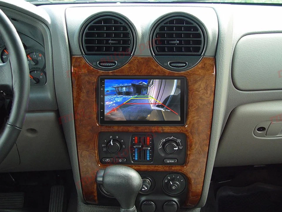 Radio estéreo Android 15 navegación reproductor GPS para GMC Envoy Apple Carplay 2002-2006 Foto 4 de 4