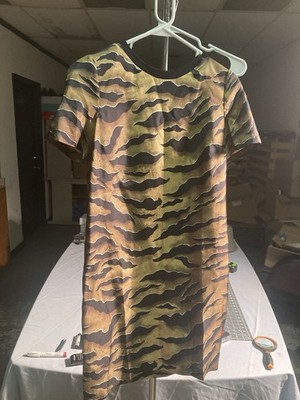 Dsquared Silk T Shirt Dress 40