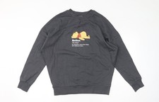 Womens UK 8 Regular Disney Grey Pullover Sweatshirt